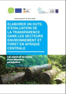 Lire la suite à propos de l’article Elaborer un outil d’évaluation de la transparence dans les secteurs environnement et forêt en Afrique centrale: Les enjeux et les leçons d’une démarche participative