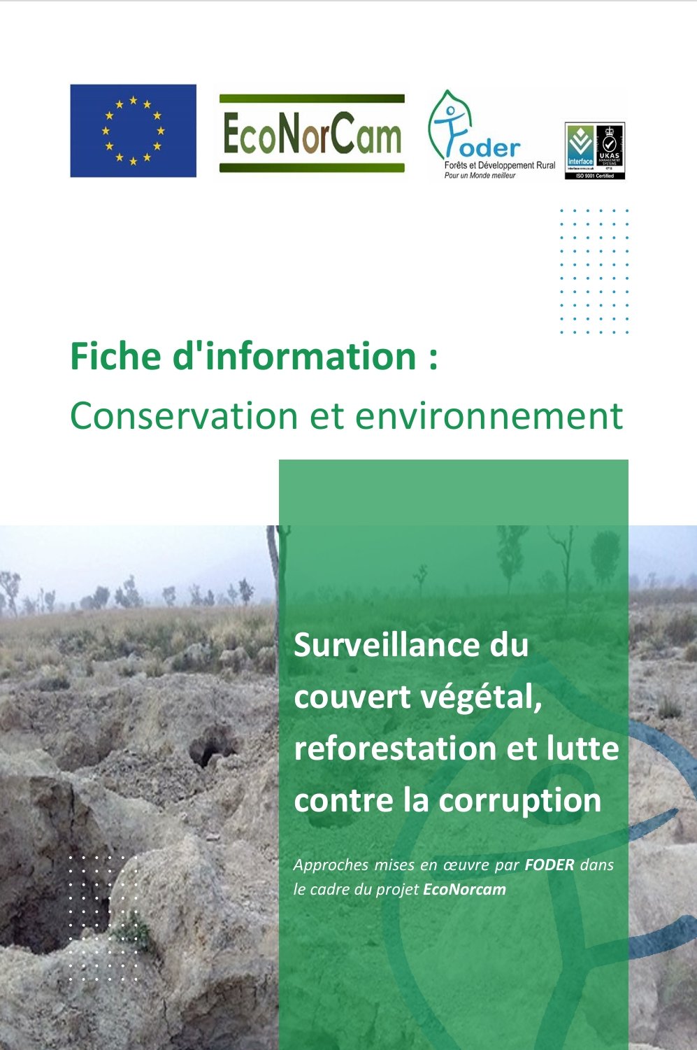 Lire la suite à propos de l’article Fiche d&rsquo;information : Conservation et environnement