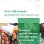 Fiche d&rsquo;information : Développement économique et social