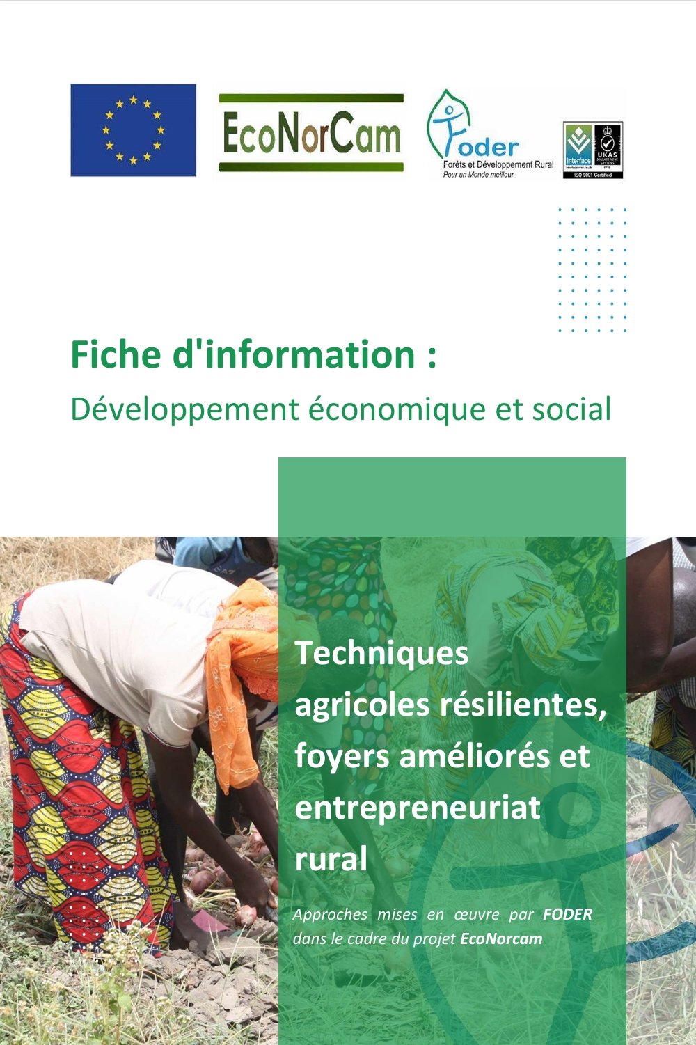 Lire la suite à propos de l’article Fiche d&rsquo;information : Développement économique et social