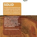 ANALYSE DES DANGERS LIES A L’EXPLOITATION AURIFERE ANARCHIQUE DANS LES ARRONDISSEMENTS DE BATOURI, KETTEET KENTZOU